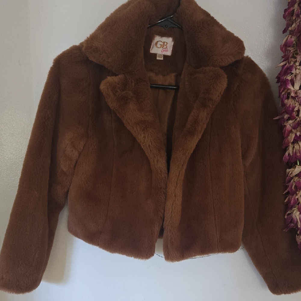 Giani Bernini Brown Kids Jacket